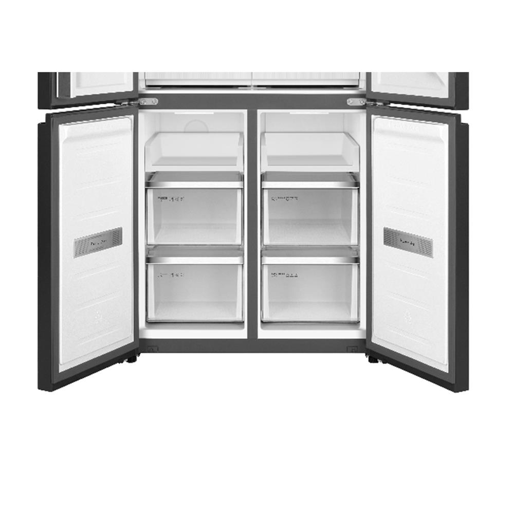 ตู้เย็น MULTI DOOR TCL RT52GCCDE 18.4 คิว กระจกน้ำเงิน