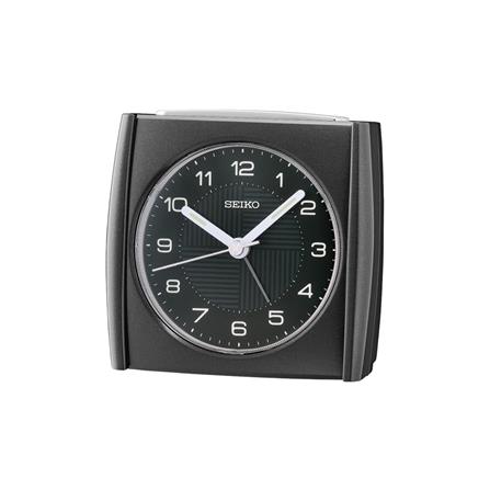นาฬิกาปลุก SEIKO CLOCKS QHE205J 3.3X3.5 นิ้ว สีดำ