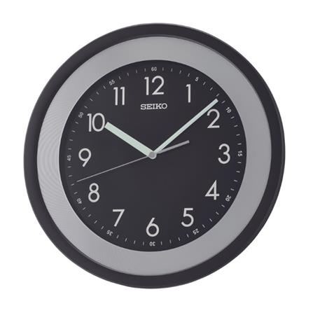 นาฬิกาแขวน SEIKO CLOCKS QXA812K 14.2 นิ้ว สีดำ_0