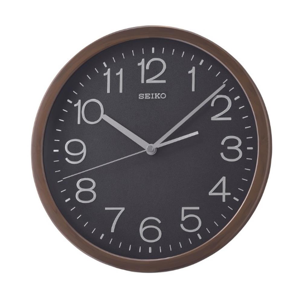 นาฬิกาแขวน SEIKO CLOCKS QXA808A 12.2 นิ้ว สีน้ำตาล