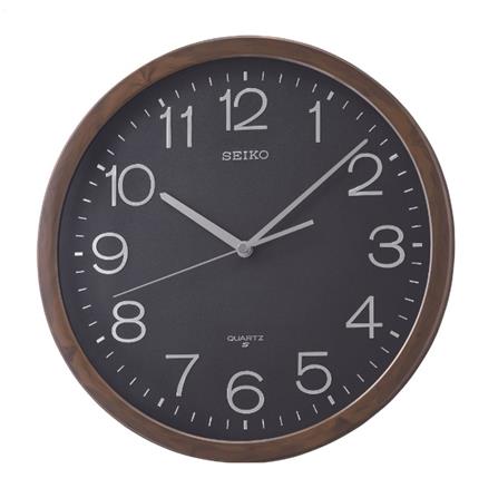 นาฬิกาแขวน SEIKO CLOCKS QXA807A 14.2 นิ้ว สีน้ำตาล_0
