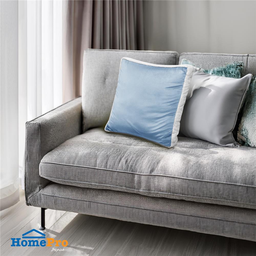 หมอนอิง HOME LIVING STYLE BOXY 18X18 นิ้ว สีฟ้า