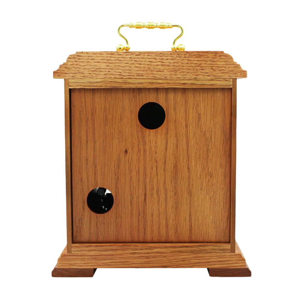 นาฬิกาตั้งโต๊ะ SEIKO CLOCKS QXW252B 9.7X7.6 นิ้ว สีน้ำตาลอ่อน