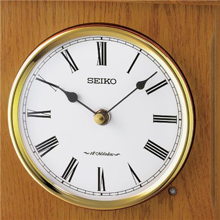 นาฬิกาตั้งโต๊ะ SEIKO CLOCKS QXW252B 9.7X7.6 นิ้ว สีน้ำตาลอ่อน_1