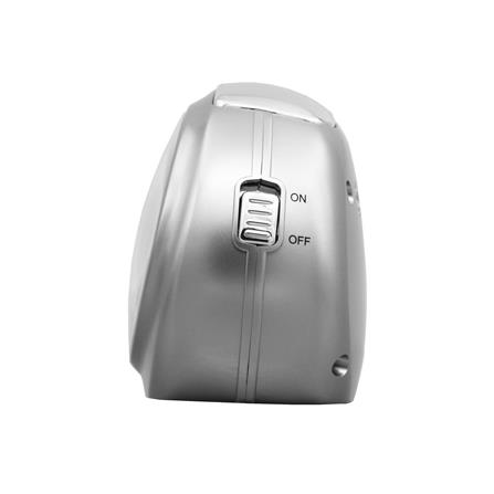 นาฬิกาปลุก SEIKO CLOCKS QHE193S 3.4X4.4 นิ้ว สีเงิน_2