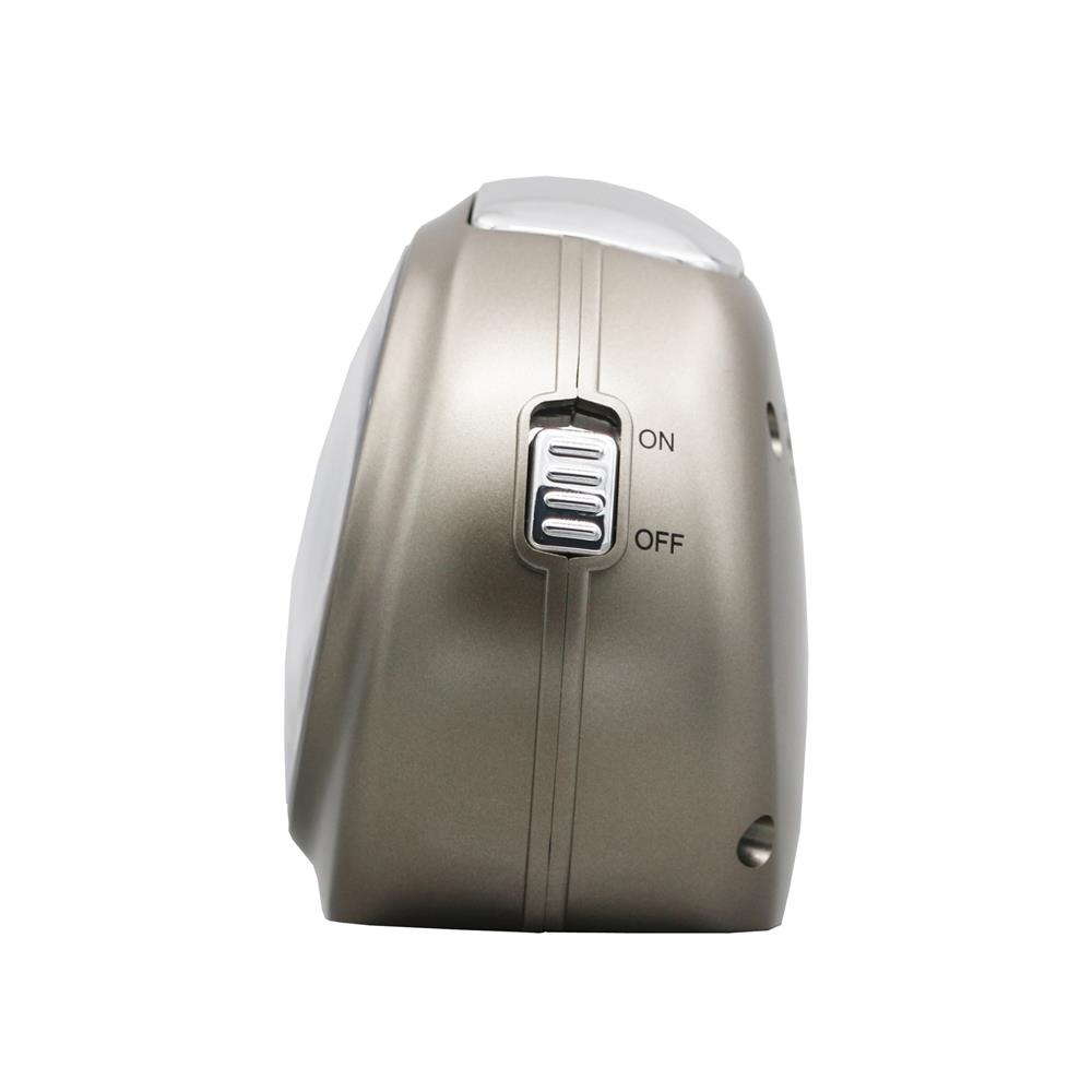 นาฬิกาปลุก SEIKO CLOCKS QHE193N 3.4X4.4 นิ้ว สีเทา