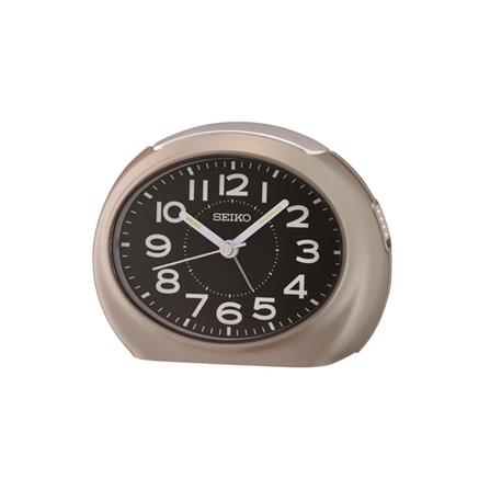 นาฬิกาปลุก SEIKO CLOCKS QHE193N 3.4X4.4 นิ้ว สีเทา