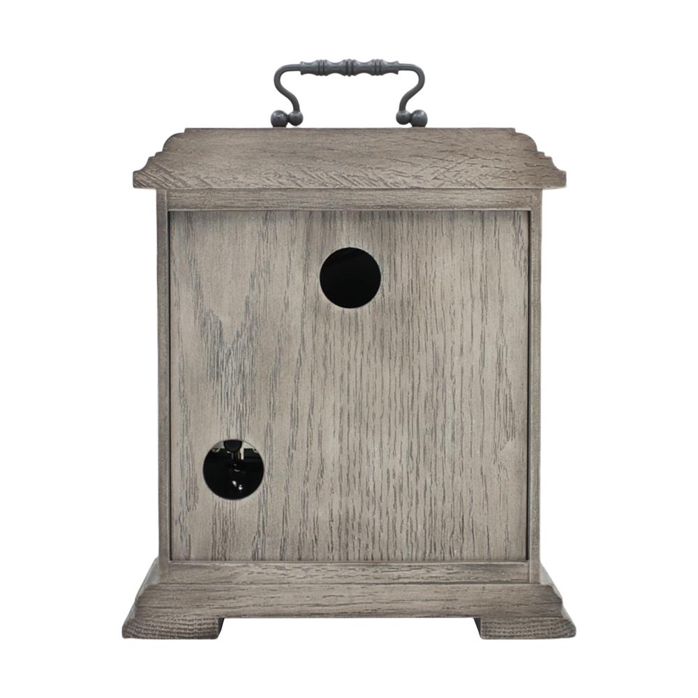 นาฬิกาตั้งโต๊ะ SEIKO CLOCKS QXW252N 9.7X7.6 นิ้ว สีเทา