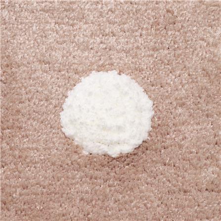 พรม HOME LIVING STYLE DOT 45X70 ซม. สีน้ำตาลอ่อน_4