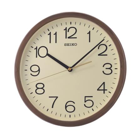 นาฬิกาแขวน SEIKO CLOCKS QXA808B 12.2 นิ้ว สีน้ำตาล_0