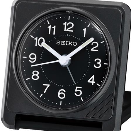 นาฬิกาปลุก SEIKO CLOCKS QHT015K 3.07X2.8 นิ้ว สีดำ_1