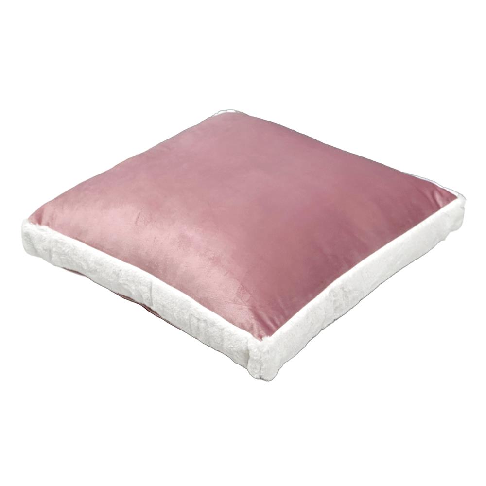 หมอนอิง HOME LIVING STYLE BOXY 18X18 นิ้ว สีชมพู