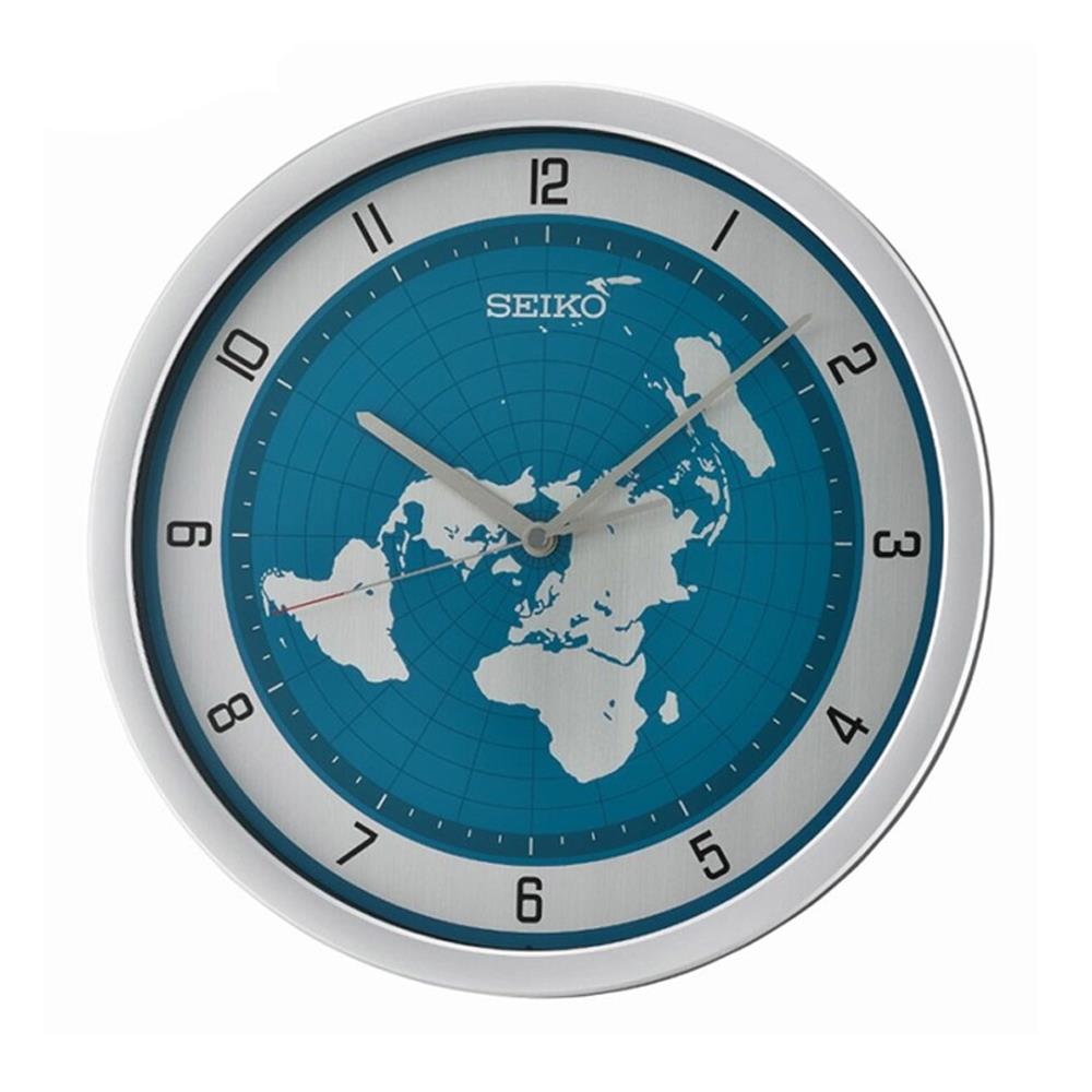 นาฬิกาแขวน SEIKO CLOCKS QXA814S 14.2 นิ้ว สีเงิน_1