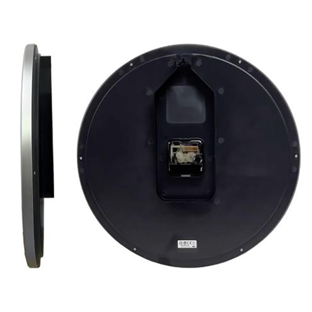 นาฬิกาแขวน SEIKO CLOCKS QXA814S 14.2 นิ้ว สีเงิน