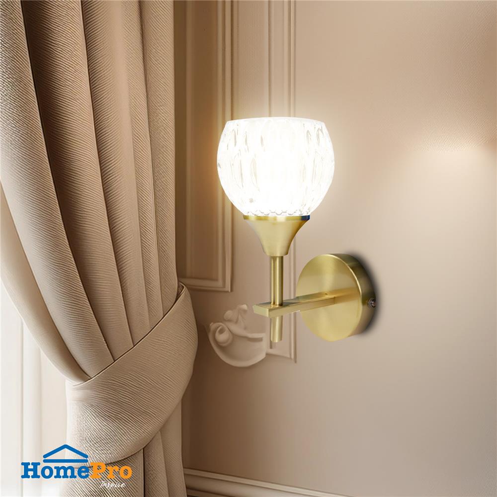 ไฟกิ่งภายใน CARINI MB24021 สีขาวใส/ทอง 1 หัว