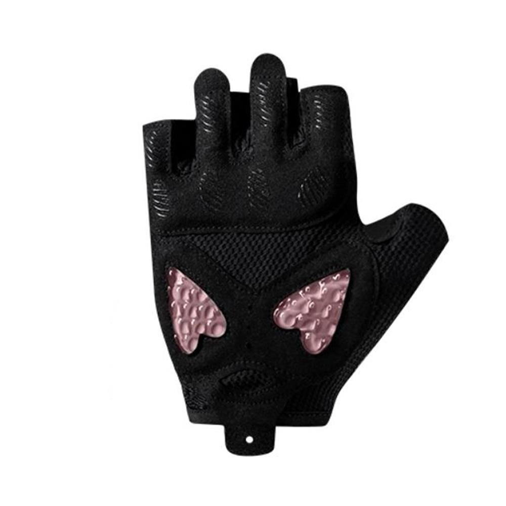 ถุงมือออกกำลังกายสำหรับผู้หญิง FITTERGEAR SWEET HEART SIZE S สีชมพู