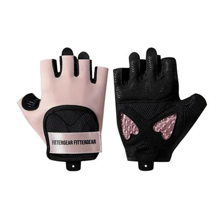 ถุงมือออกกำลังกายสำหรับผู้หญิง FITTERGEAR SWEET HEART SIZE S สีชมพู_0
