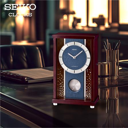 นาฬิกาตั้งโต๊ะ SEIKO CLOCKS QXW251B 11.8X7.2 นิ้ว สีน้ำตาล_4