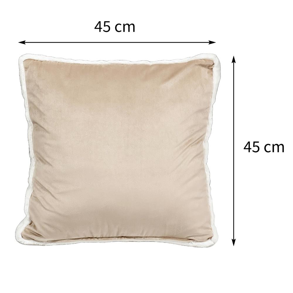 หมอนอิง HOME LIVING STYLE BOXY 18X18 นิ้ว สีน้ำตาล