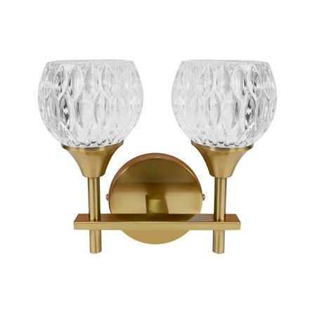 ไฟกิ่งภายใน CARINI MB24022 สีขาวใส/ทอง 2 หัว_1