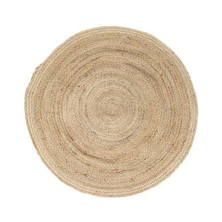 พรม HOME LIVING STYLE JUTE HARYA 130X130 ซม. สีน้ำตาล_0
