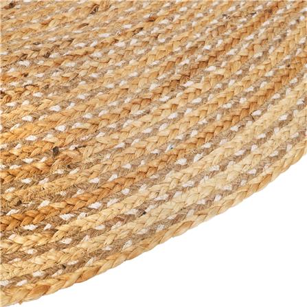 พรม HOME LIVING STYLE JUTE HARYA 130X130 ซม. สีน้ำตาล_3