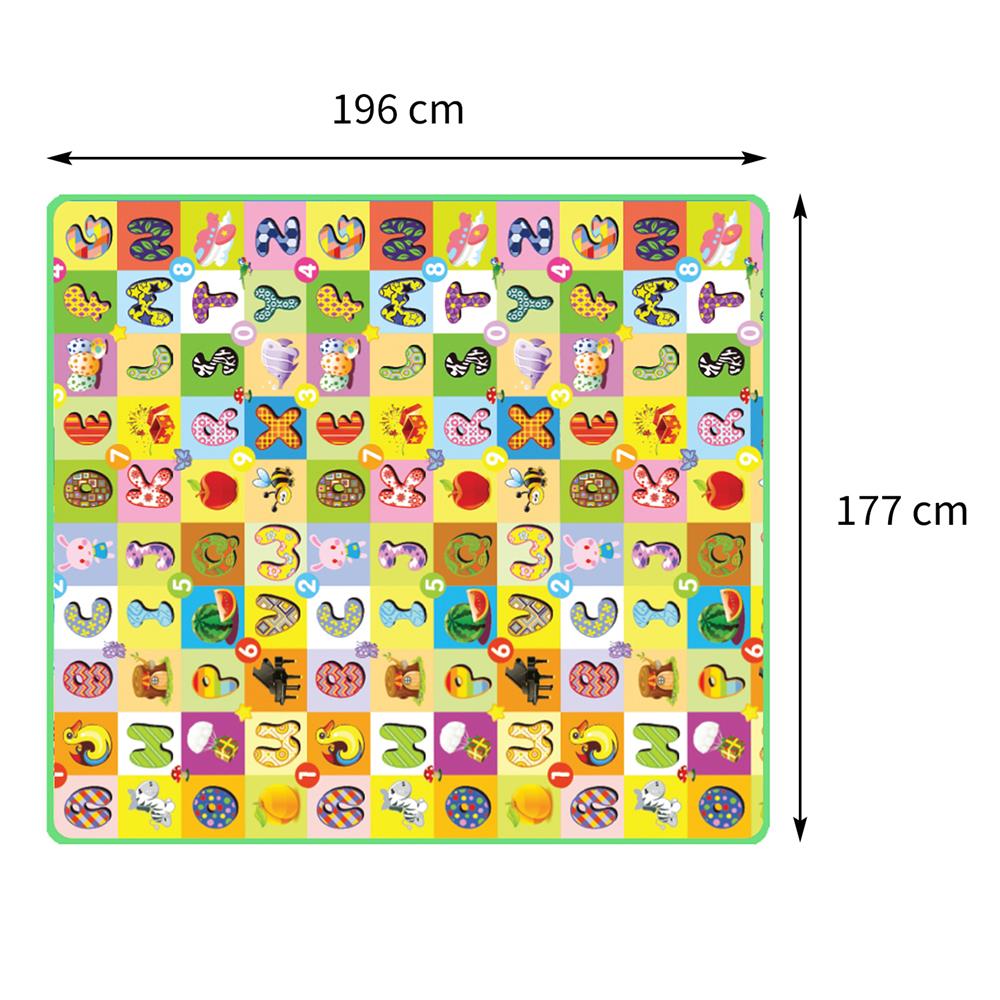 แผ่นอเนกประสงค์ HOME LIVING STYLE A-Z 177X196 ซม. หลากสี