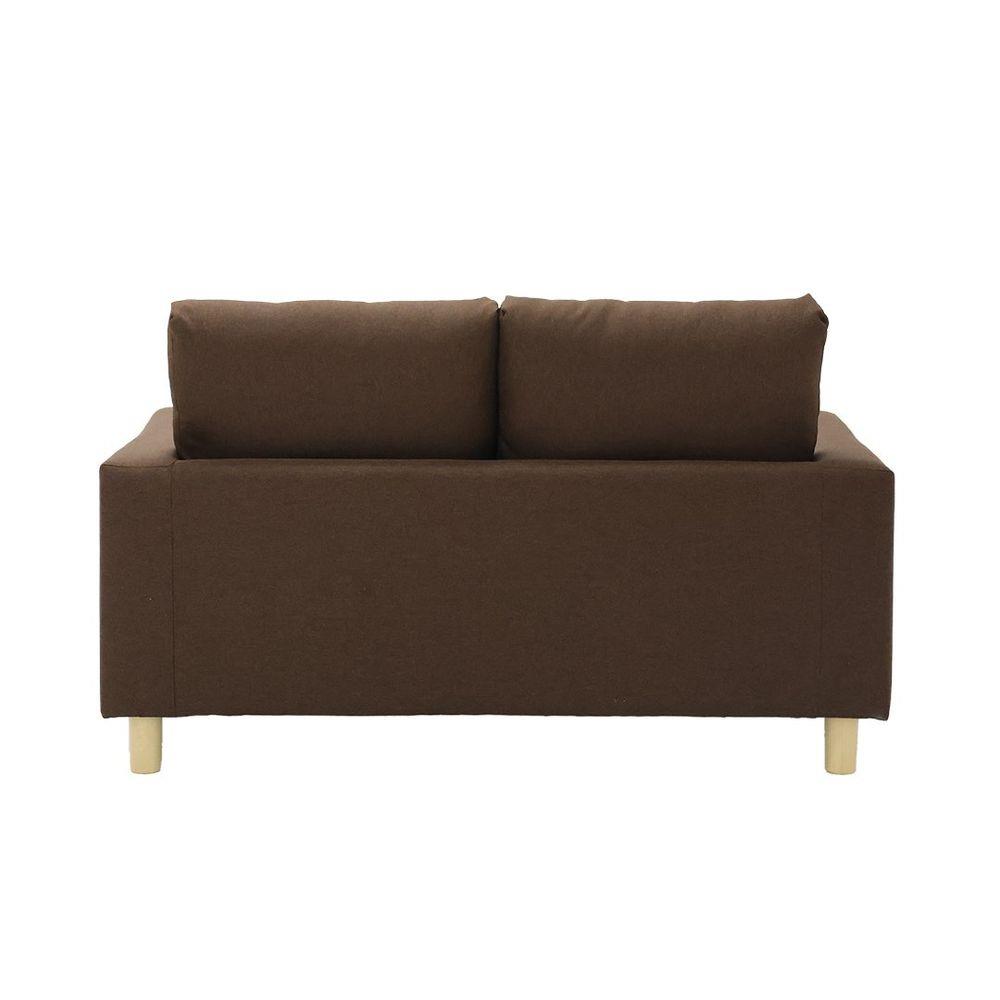 โซฟา 2 ที่นั่ง LOOMS CANNIKA 19226620 สีน้ำตาล