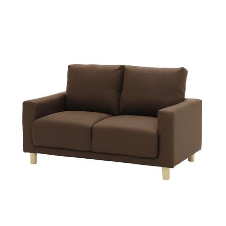 โซฟา 2 ที่นั่ง LOOMS CANNIKA 19226620 สีน้ำตาล_1