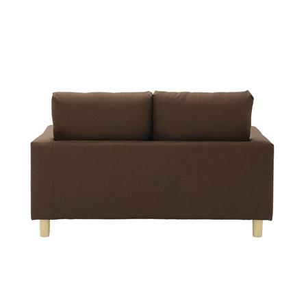 โซฟา 2 ที่นั่ง LOOMS CANNIKA 19226620 สีน้ำตาล_3