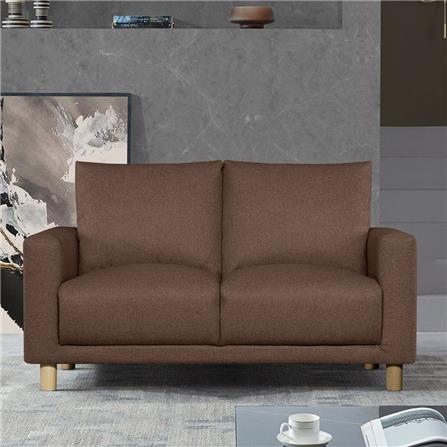 โซฟา 2 ที่นั่ง LOOMS CANNIKA 19226620 สีน้ำตาล_7