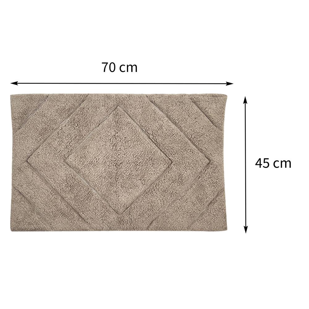 พรม HOME LIVING STYLE SI-EARTH 45X70 ซม. สีน้ำตาล