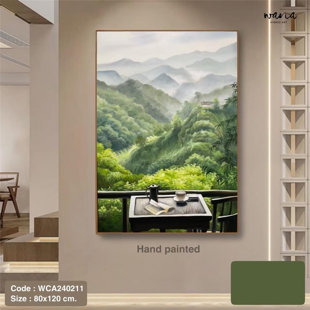 รูปภาพตกแต่ง WANA.GALLERY WCA240211 สีเขียว