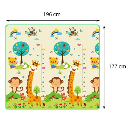 แผ่นอเนกประสงค์ HOME LIVING STYLE GIRAFEE 177X196 ซม. หลากสี_4