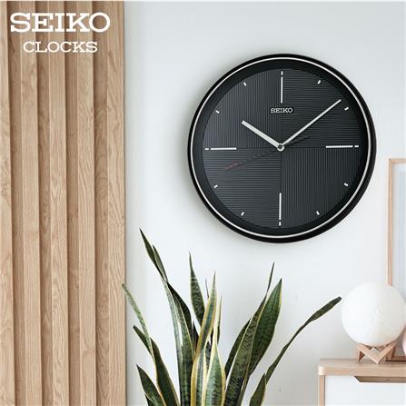 นาฬิกาแขวน SEIKO CLOCKS QXA816K 13.3 นิ้ว สีดำ_4
