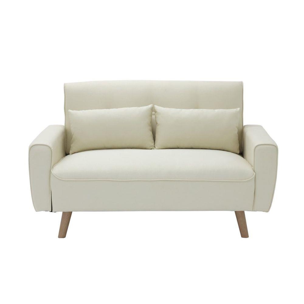 โซฟา 2 ที่นั่ง LOOMS CANBILY 19232619 สีครีม