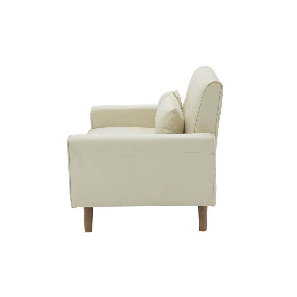 โซฟา 2 ที่นั่ง LOOMS CANBILY 19232619 สีครีม