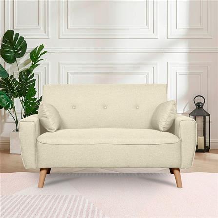โซฟา 2 ที่นั่ง LOOMS CANBILY 19232619 สีครีม_8