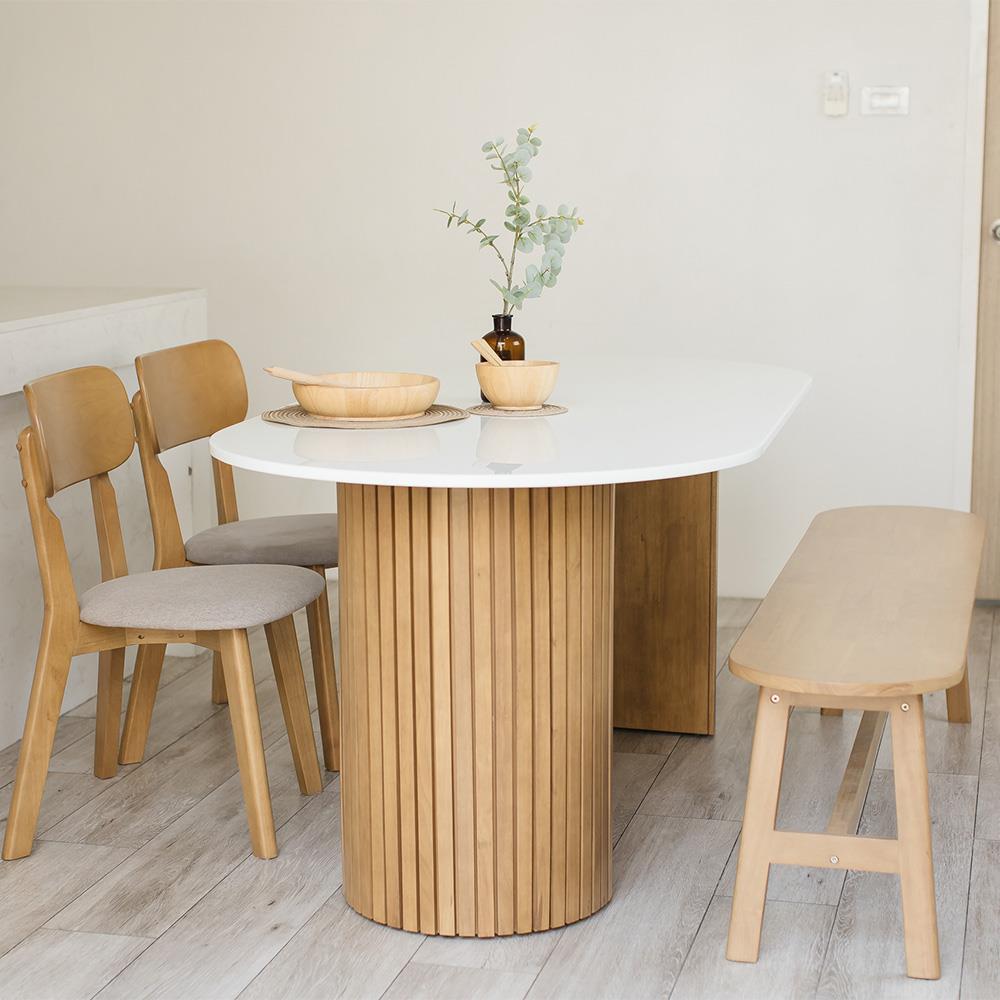 เก้าอี้ห้องอาหาร YKS REN 8859275802497 สีโอ๊ค