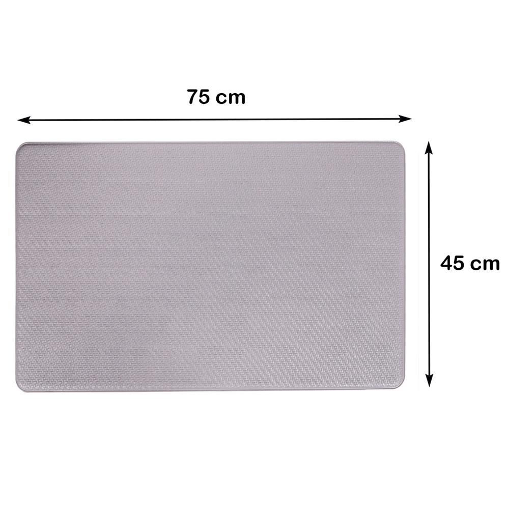 แผ่นอเนกประสงค์ HOME LIVING STYLE SARN 45X75 ซม. สีเทา