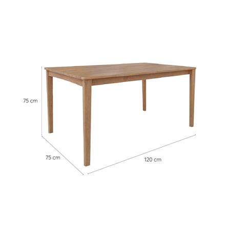 โต๊ะอาหาร YKS ROMP 8859275802251 120 ซม. สีโอ๊ค_3