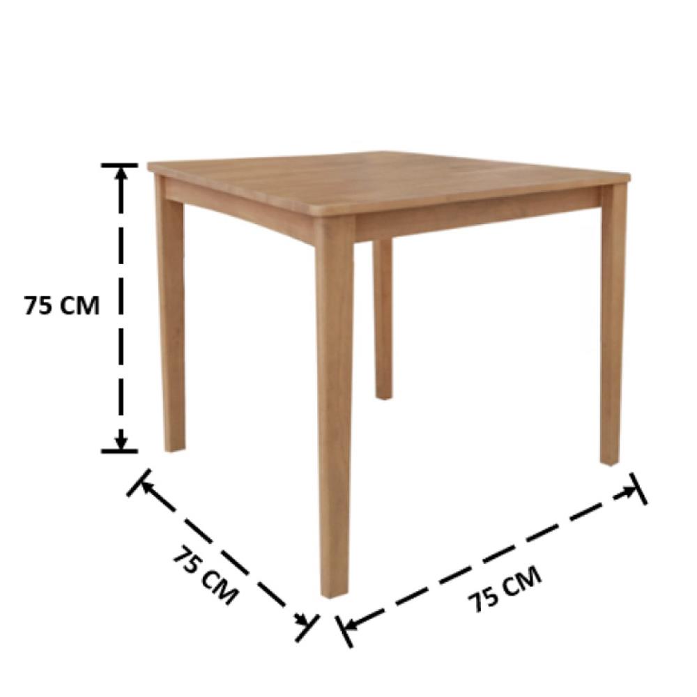โต๊ะอาหาร YKS ROMP 8859275802244 75 ซม. สีโอ๊ค