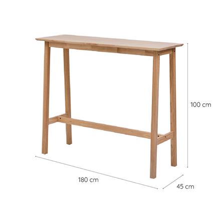 โต๊ะบาร์ YKS BRISTOL 8859275801803 180 ซม. สีโอ๊ค_3