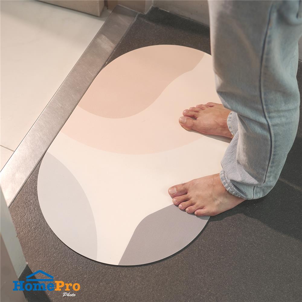 พรม HOME LIVING STYLE MOLLY 45X70 ซม. สีครีม