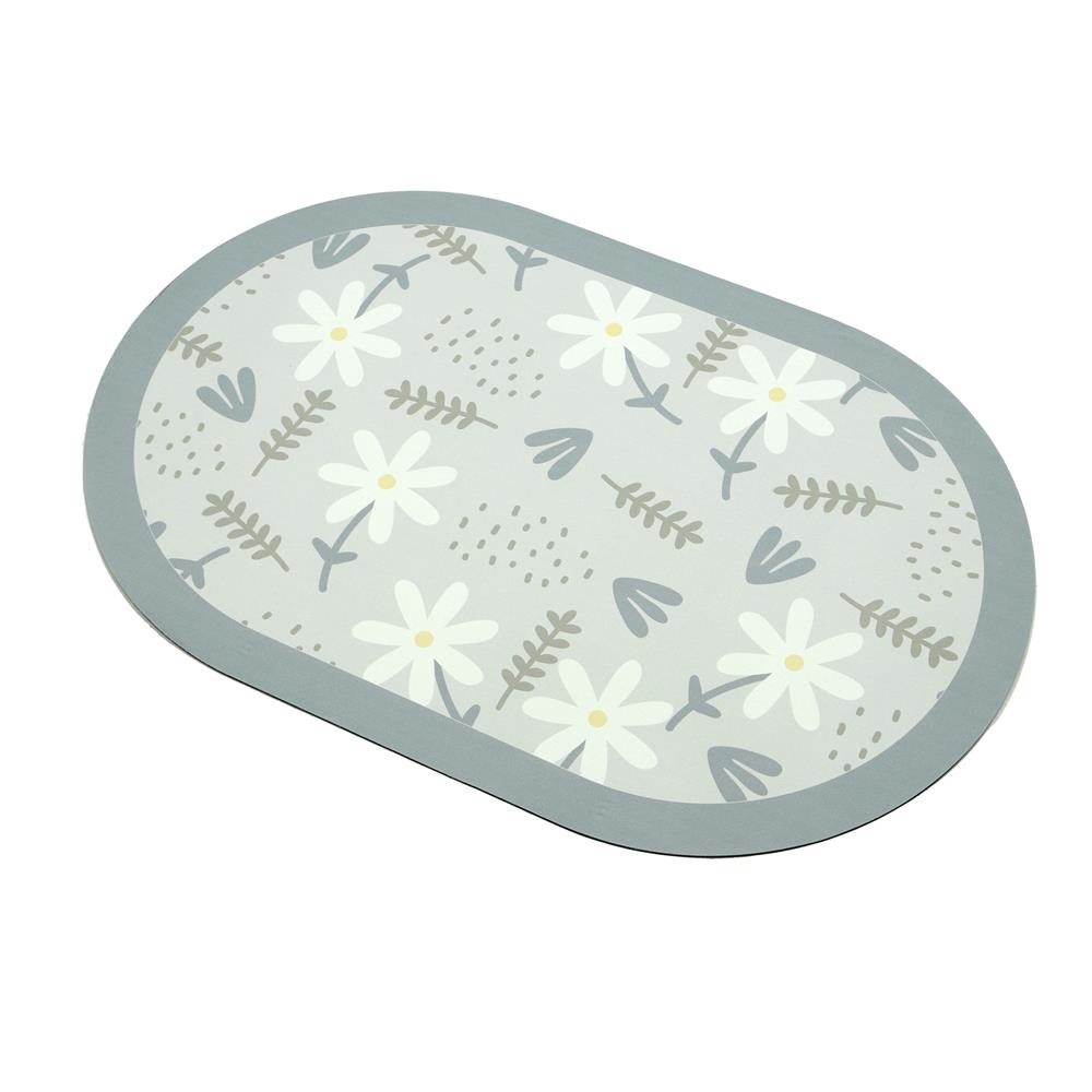 พรม HOME LIVING STYLE BLOOM 45X70 ซม. สีฟ้า