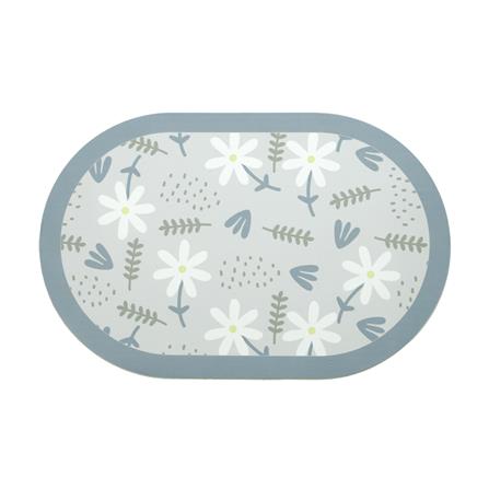 พรม HOME LIVING STYLE BLOOM 45X70 ซม. สีฟ้า_0