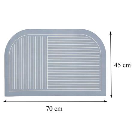 พรม HOME LIVING STYLE LINE 45X70 ซม. สีฟ้า_9