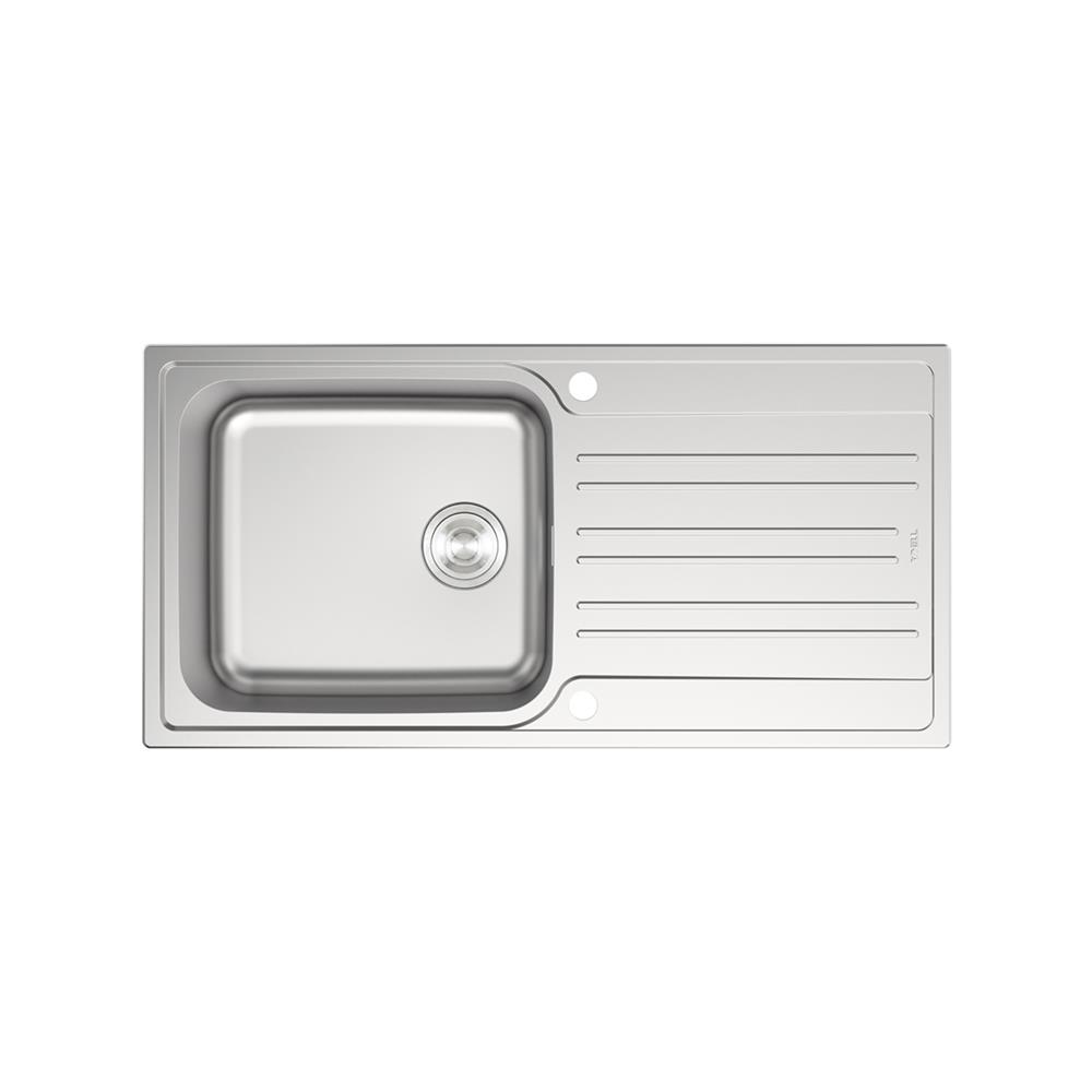 ซิงค์ฝัง 1 หลุม 1 ที่พัก TEKA TG 100 1B1D SS เงิน