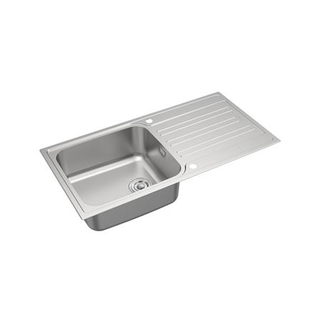 ซิงค์ฝัง 1 หลุม 1 ที่พัก TEKA TG 100 1B1D SS เงิน_1