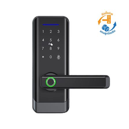 กลอนดิจิตอล VECO LB233F สีดำ_0